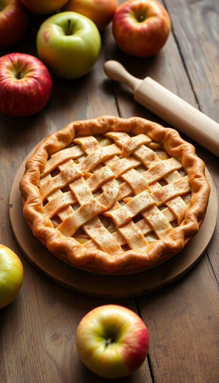 Descubra o Segredo da Torta de Maçã Clássica Fácil e Deliciosa